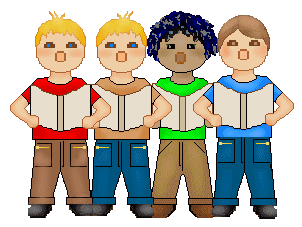 302x227 Choir Boy Clipart