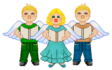 368x231 Angel Choir Clip Art
