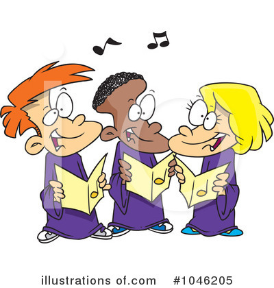 400x420 Male Choir Clipart