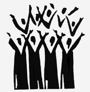 291x298 Full Black Choir Clip Art