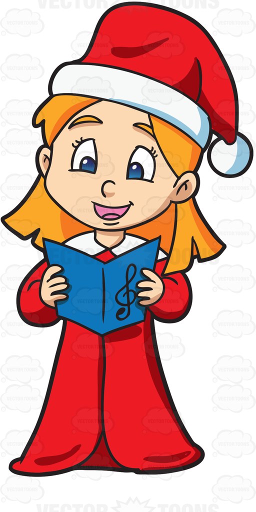 512x1024 Sing Clipart