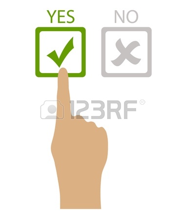 379x450 Choose Yes Or No, Vector Clip Art Royalty Free Cliparts, Vectors