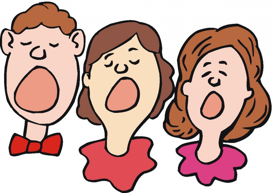 933x660 Singer Clipart Choral Reading