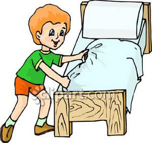300x283 Bed Clipart Household Chore