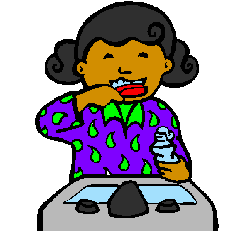 505x470 Chores Brush Teeth Clip Art Image