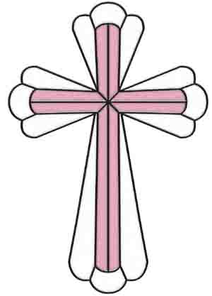 300x417 Catholic Girl Baptism Clipart Image