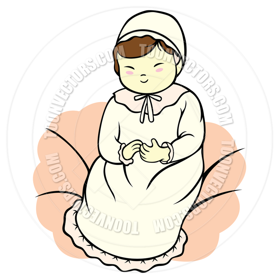 940x940 Baby Girl Christening By Soleil Toon Vectors Eps