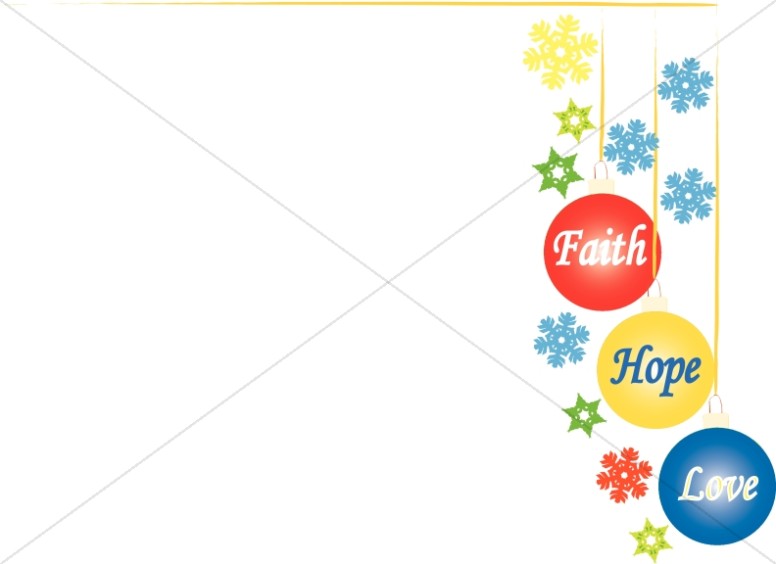 776x564 Christmas Bulbs Border Christian Christmas Borders