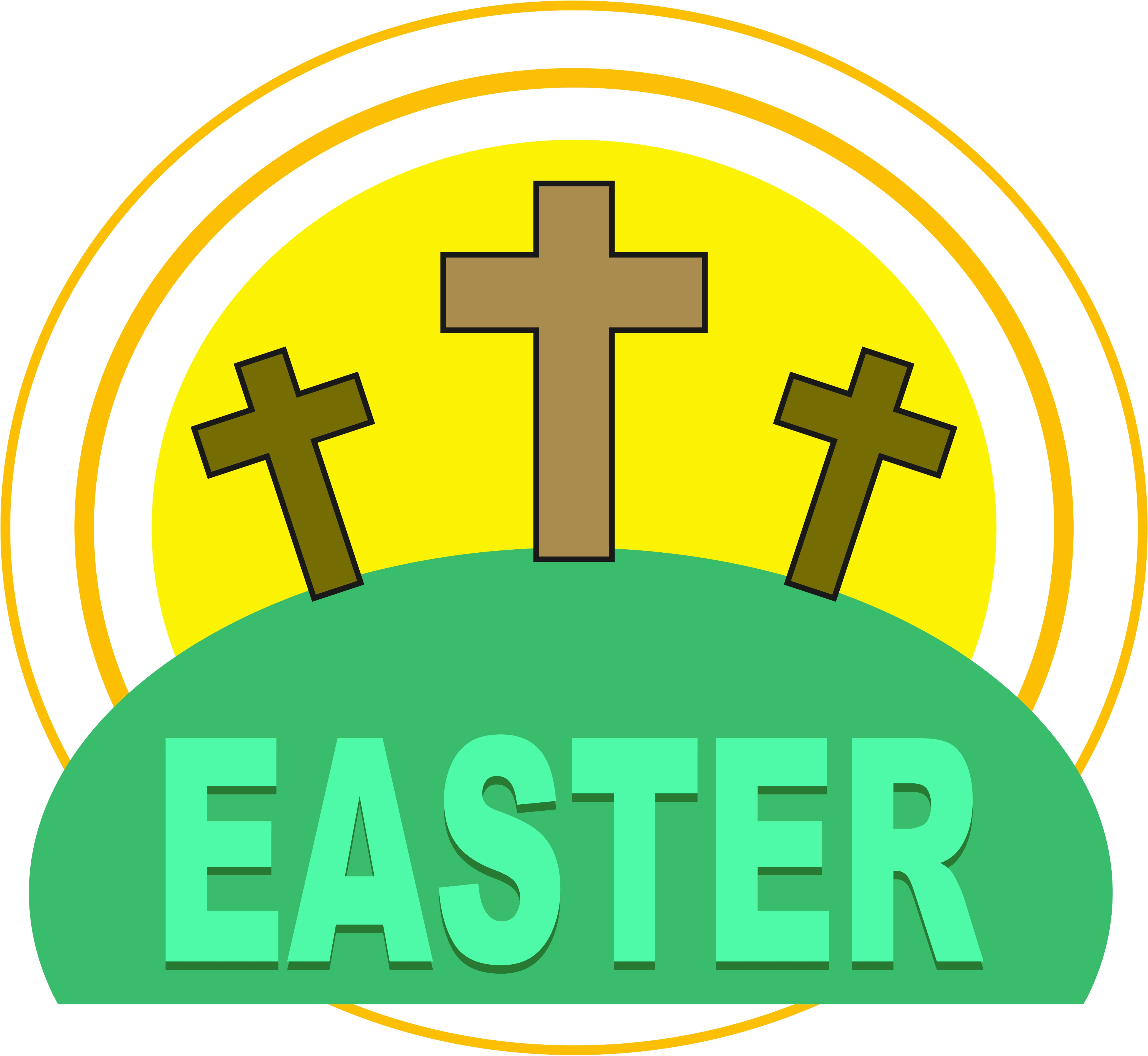 4169x3835 Religious Easter Clip Art Many Interesting Cliparts