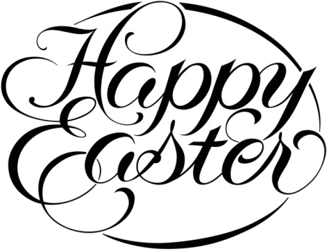 471x362 Christian Easter Black And White Clipart