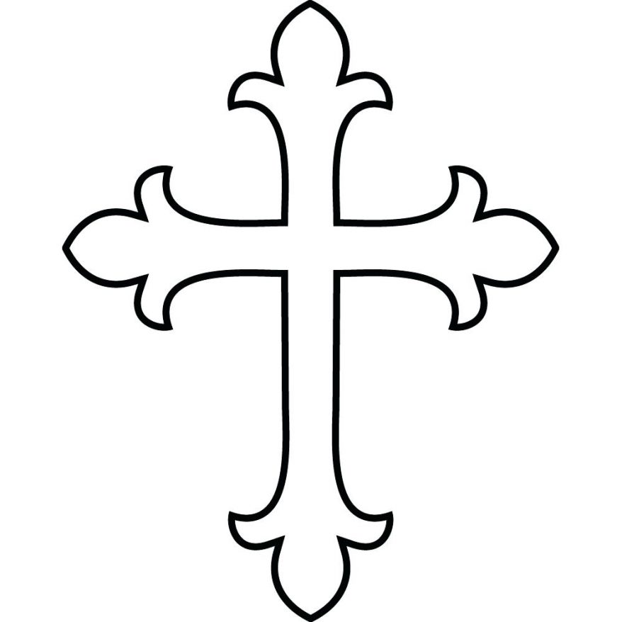 878x878 Christian Cross Clip Art Designs Free Image 32 Stunning Printable