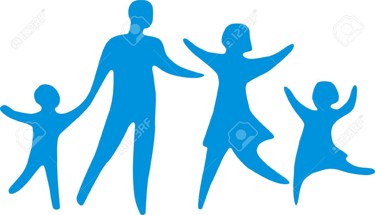 1300x747 Religious Clipart Happy Family