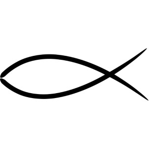 304x304 Christian Fish Symbol Small Transformer Based Off Of Ephesian 6