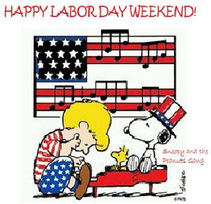 415x400 Snoopy Clipart Labor Day