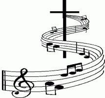 215x200 Christian Music Clipart