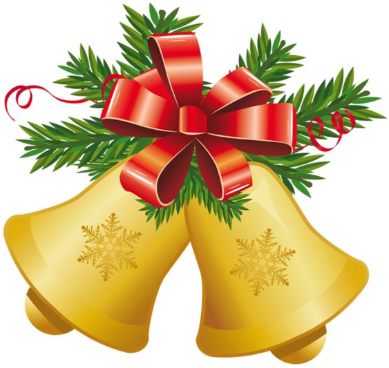 563x533 Gold Christmas Bells Png Clip Art Image Clipart Christmas