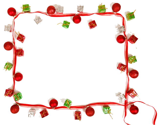 650x509 Christmas Border Png Picture Png Mart