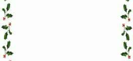 272x125 Free Christmas Borders Clip Art, Page Borders, And Vector
