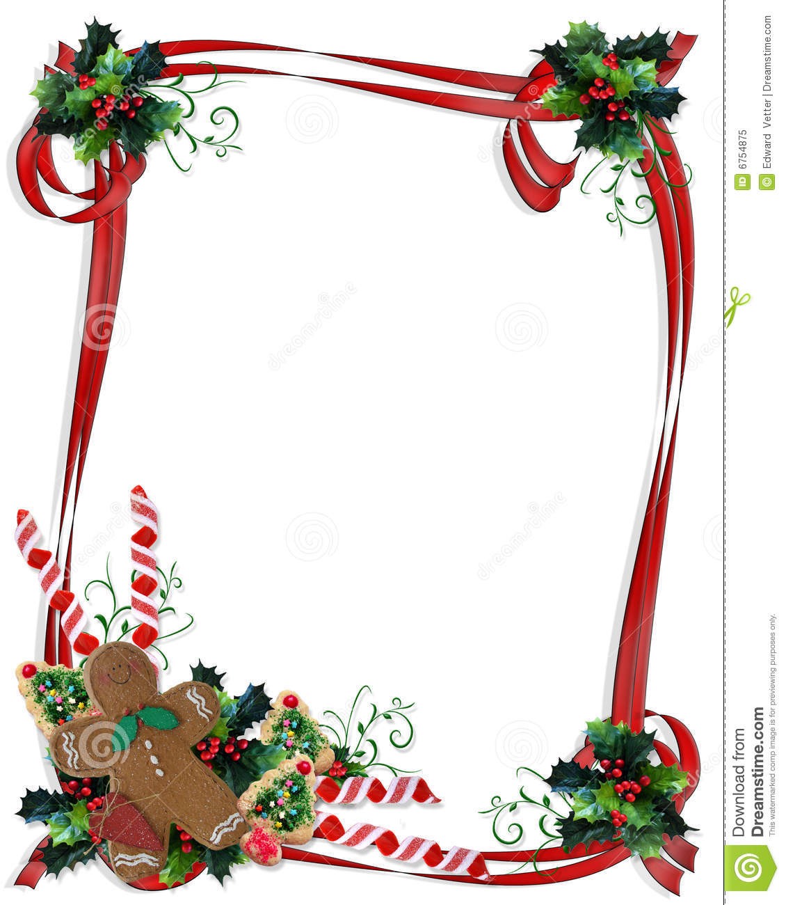 1130x1300 Christmas Borders Free Download