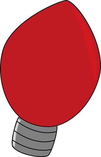323x500 Christmas Lightbulb Clipart