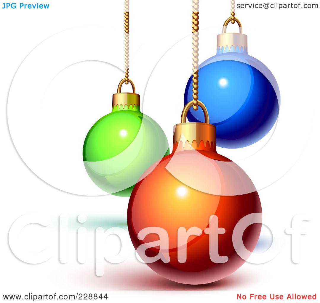 1080x1024 Christmas Ornaments Clipart Shiny