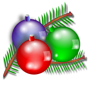 310x307 Free Clipart Christmas Ball Ornaments