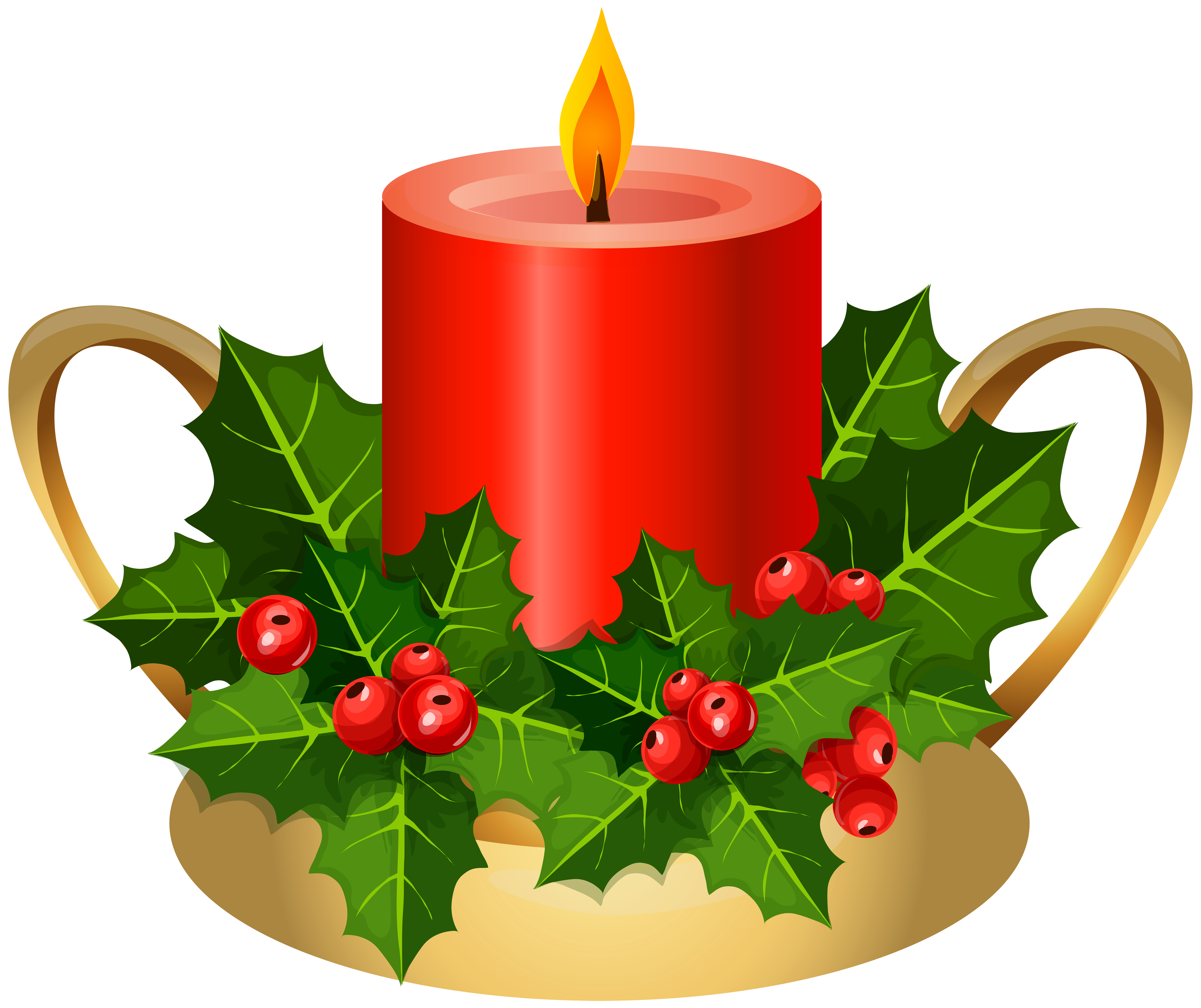 8000x6713 Christmas Candle Png Clip Art Imageu200b Gallery Yopriceville