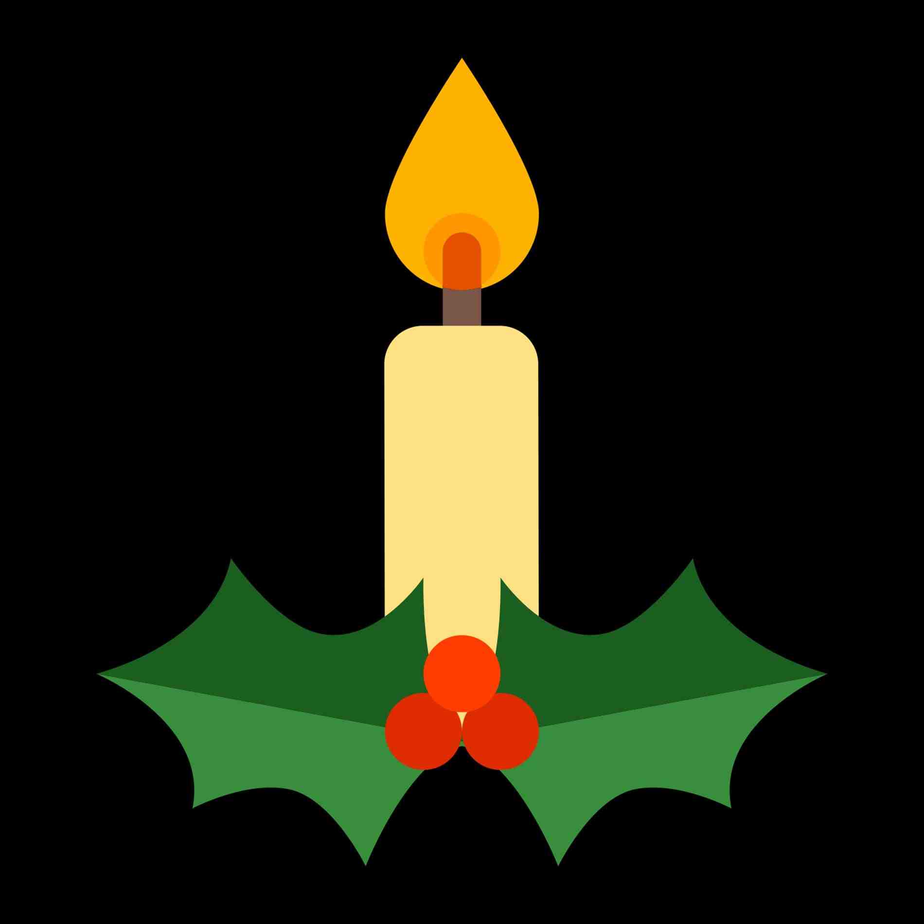 1900x1900 Christmas Candle Clipart Cheminee.website
