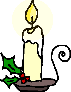 232x300 Melting Candle Clipart Christmas Candle