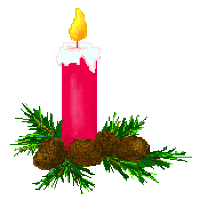 640x640 Candles Christmas Clipart, Explore Pictures