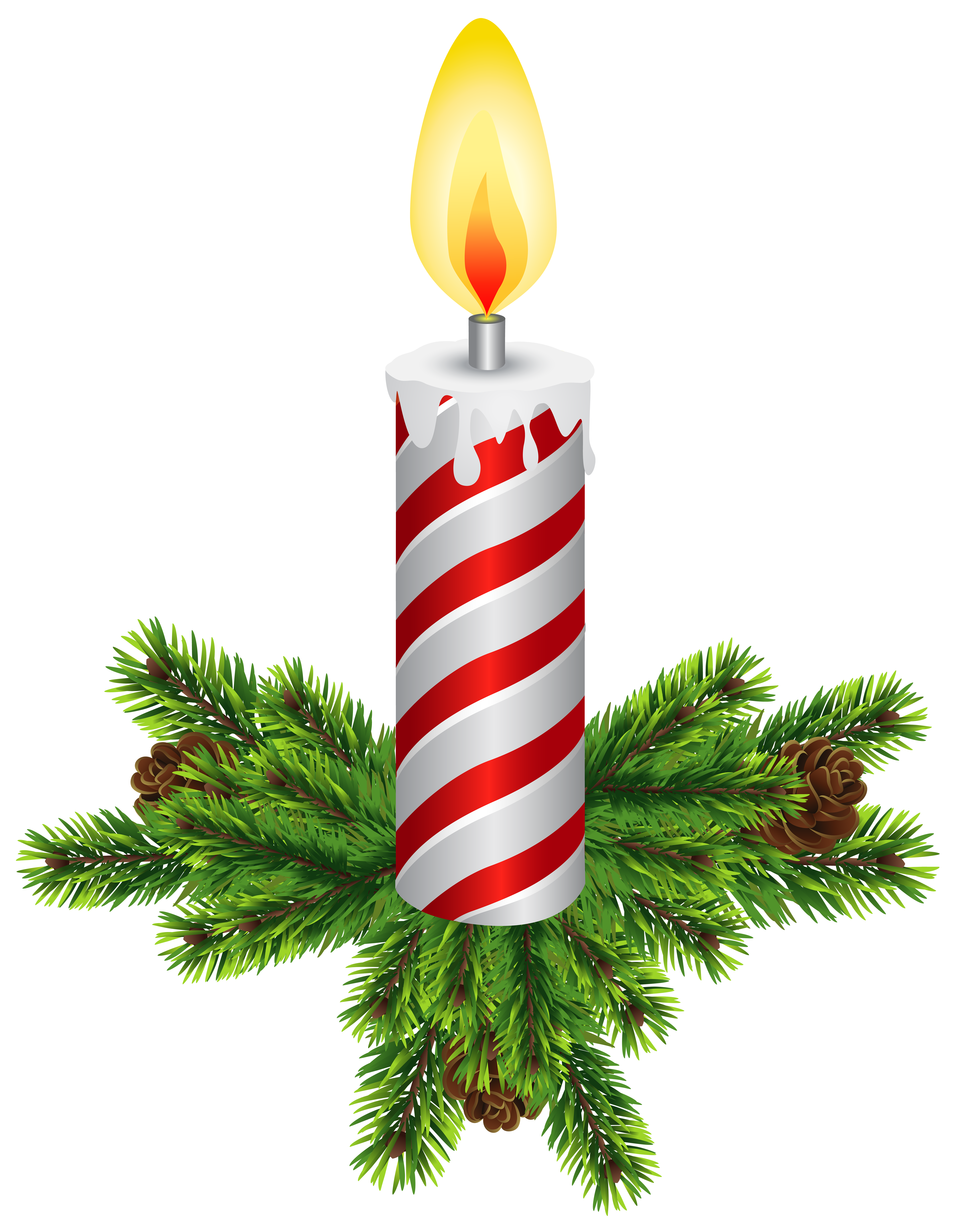 6213x8000 Christmas Candles Transparent Png Clip Artu200b Gallery Yopriceville