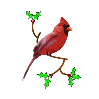 400x400 Christmas Cardinal Clipart Kid 2