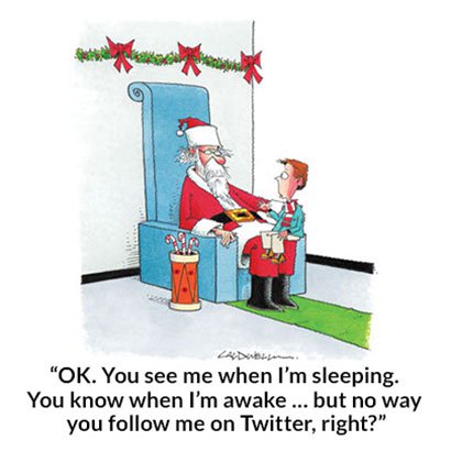 410x410 Christmas Cartoon Collection For Yuletide Laughs Reader's Digest