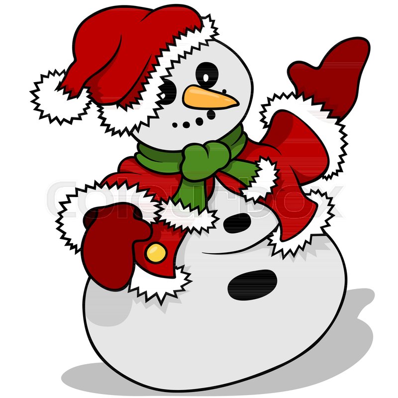 800x800 Snowman Santa Claus