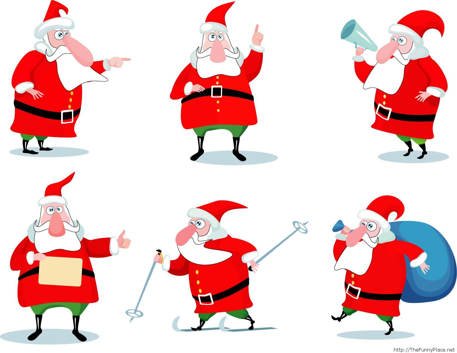 1561x1205 Santa Christmas Cartoon Funny Thefunnyplace