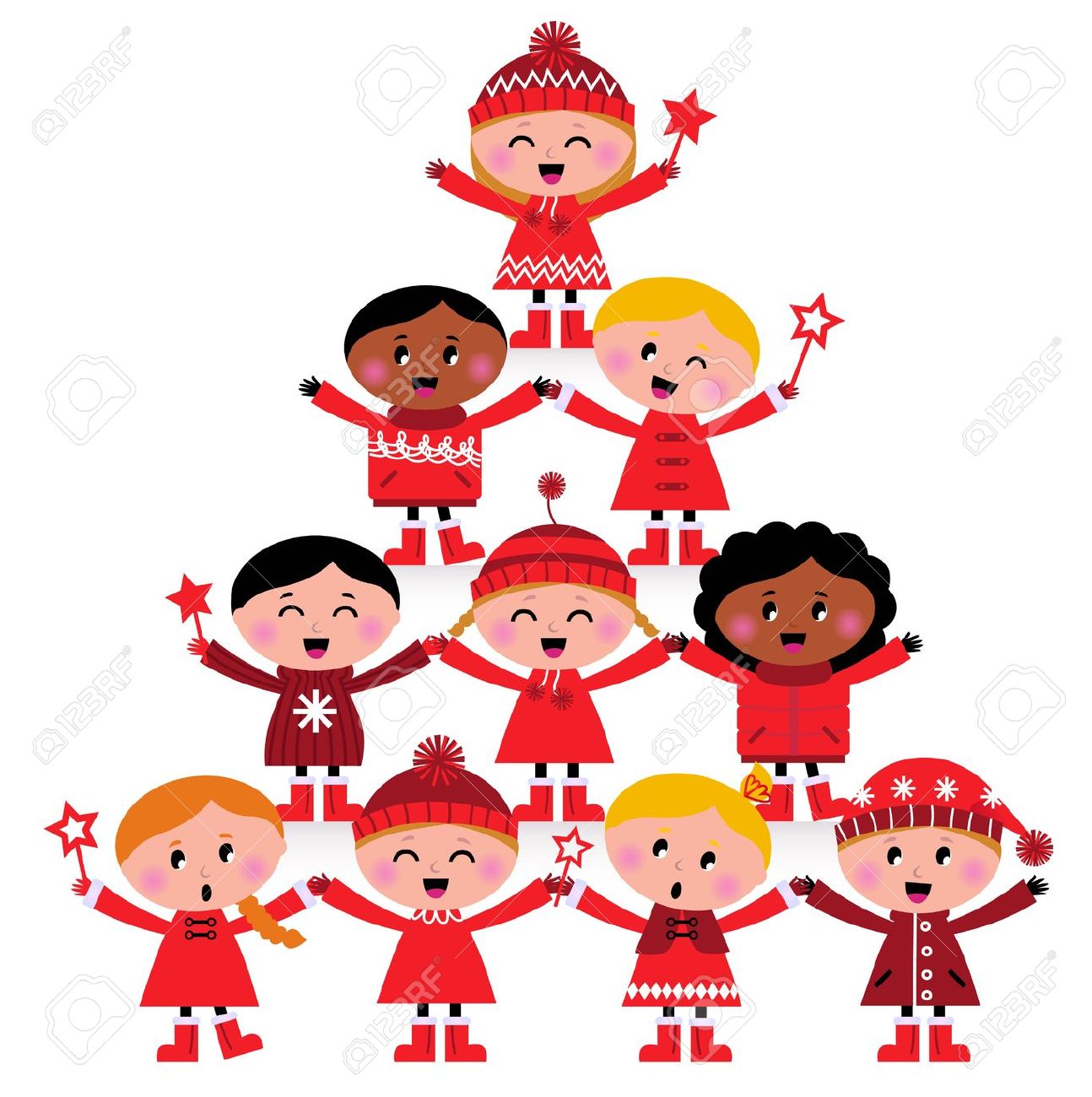 1294x1300 Child Christmas Clipart