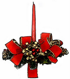 281x320 Christmas Candle Clip Art Belznickle Blogspot Christmas Candle