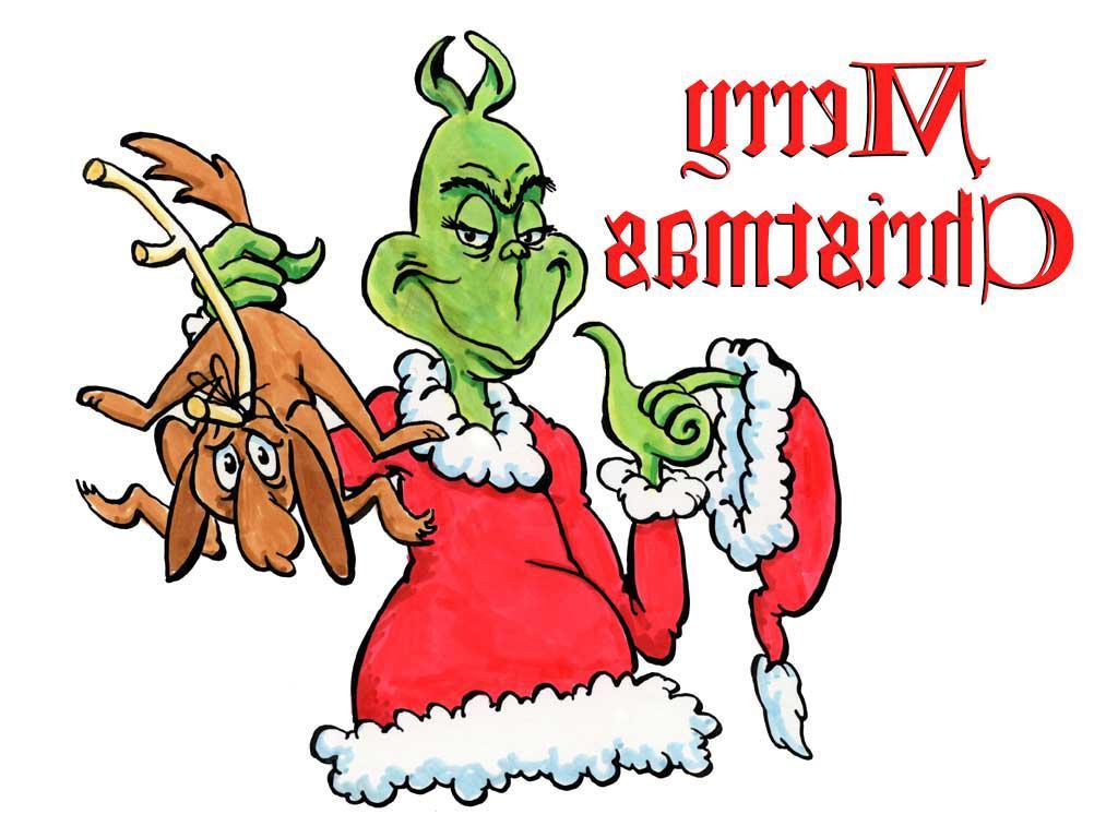 1024x768 Best Free How The Grinch Stole Christmas Clip Art File