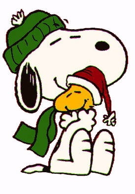 274x392 Snoopy Christmas Clip Art