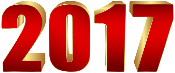 600x251 2017 Gold And Red Png Clipart Image 2017 Clipart