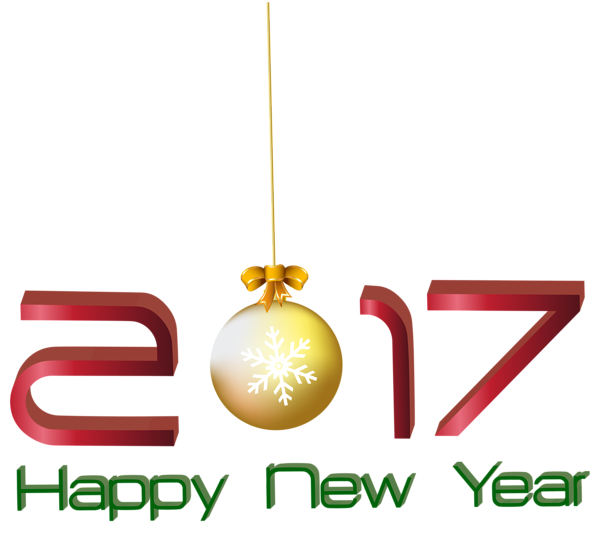 600x536 2017 Happy New Year Transparent Png Clip Art Image 2017