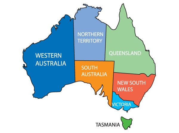 600x447 Australia Free Clipart
