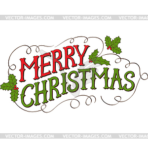 300x300 Free Merry Christmas Banners Clipart