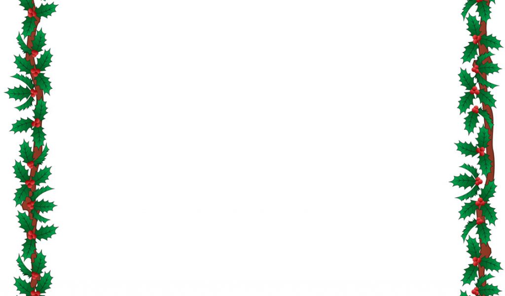 1024x600 Free Christmas Clip Art Border