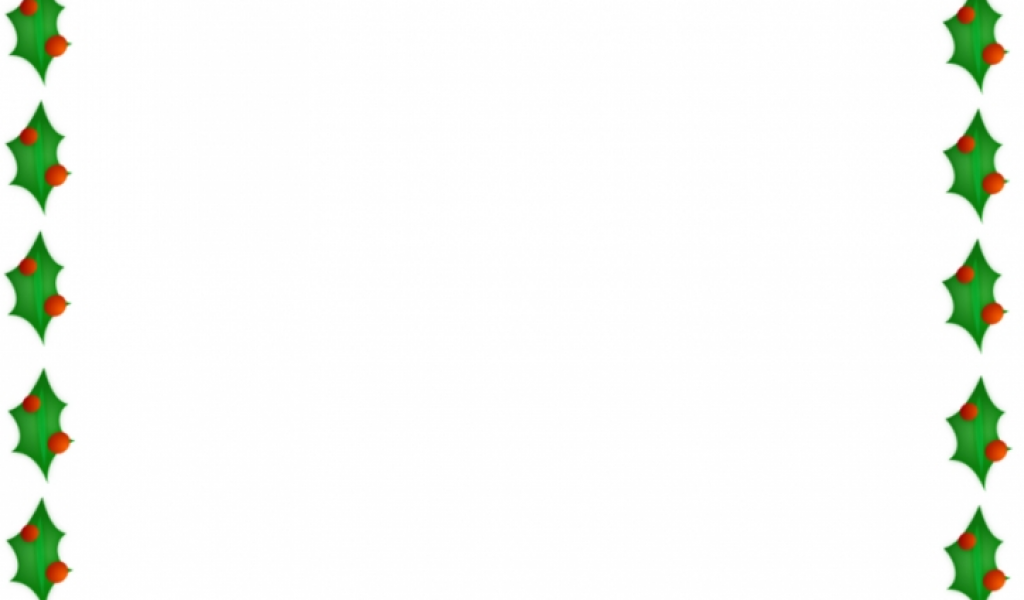 1024x600 Christmas Clip Art Border