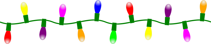 728x152 Christmas ~ Christmas Lights Clipart Light Border Clip Art Images