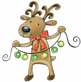265x270 Cute Christmas Pictures Clip Art