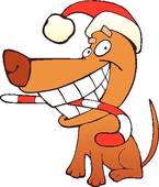 145x170 Christmas Dog