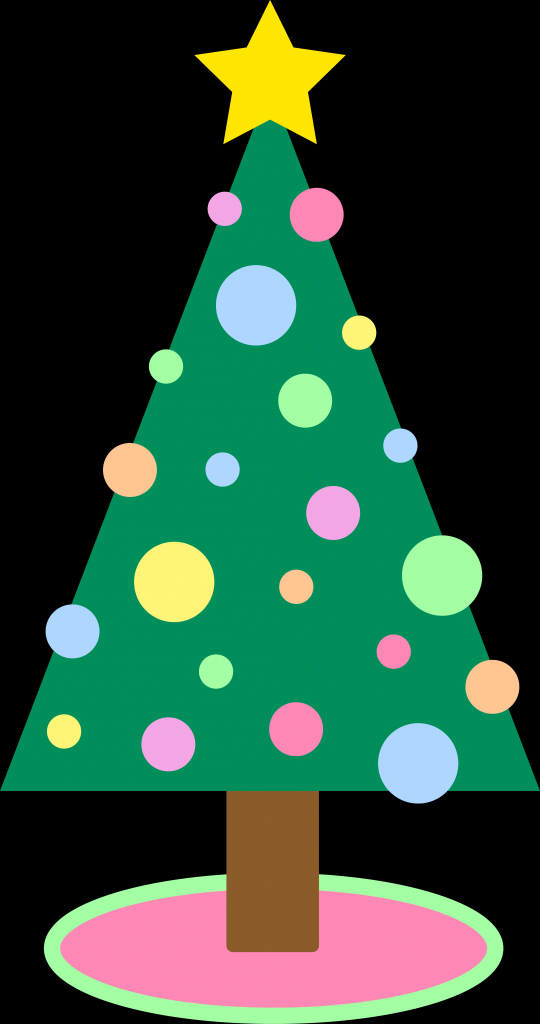 540x1024 Simple Christmas Tree Drawing Cute Simple Pastel Colored Christmas