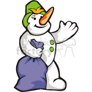300x300 Royalty Free Christmas Snowman4 142992 Clip Art Images